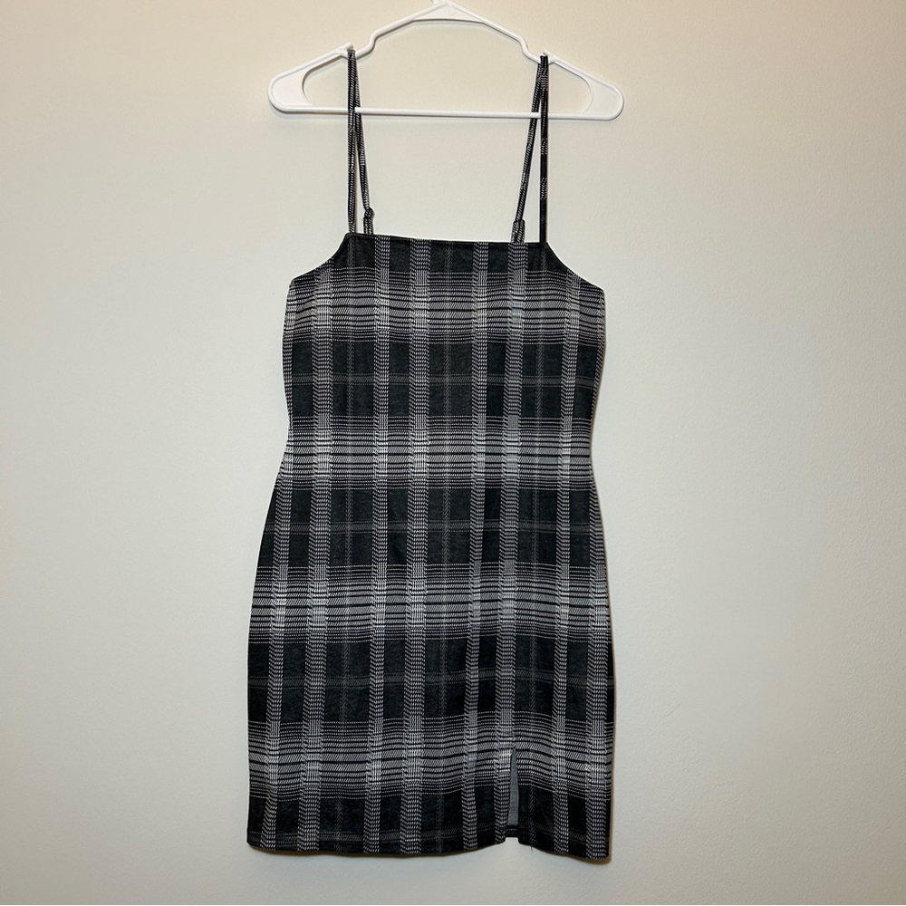 Riley & James Plaid Mini Dress Size Medium